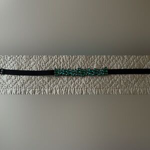 Elegant Green Gemstone Belt
